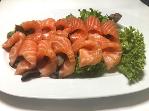601. Salmon Sashimi