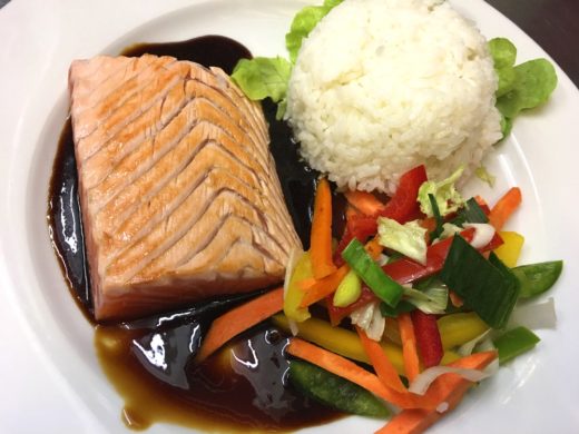1101. Teryaki Salmon Steak