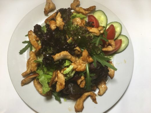803. Yakitori Chicken Salat