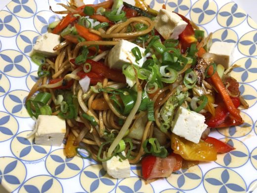 1200. Ramen mit Gemüse